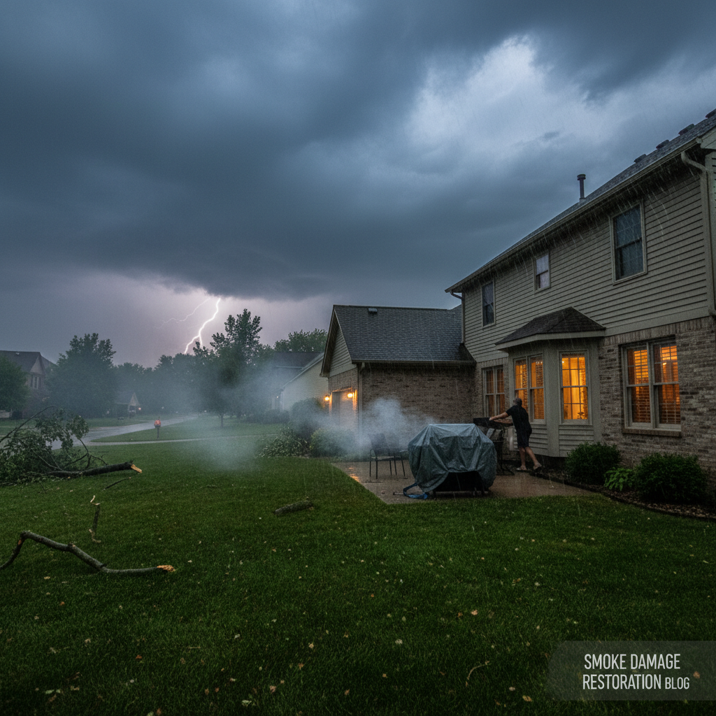 Tips for Protecting Your Home from Smoke Damage During Summer Thunderstorms in Fishers